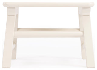 Butler Melrose White Step Stool