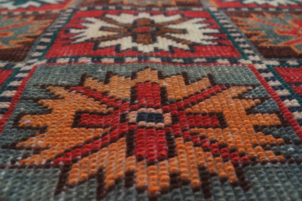 Vintage Sherazi Travis Red Runner 4'7"x8'10"