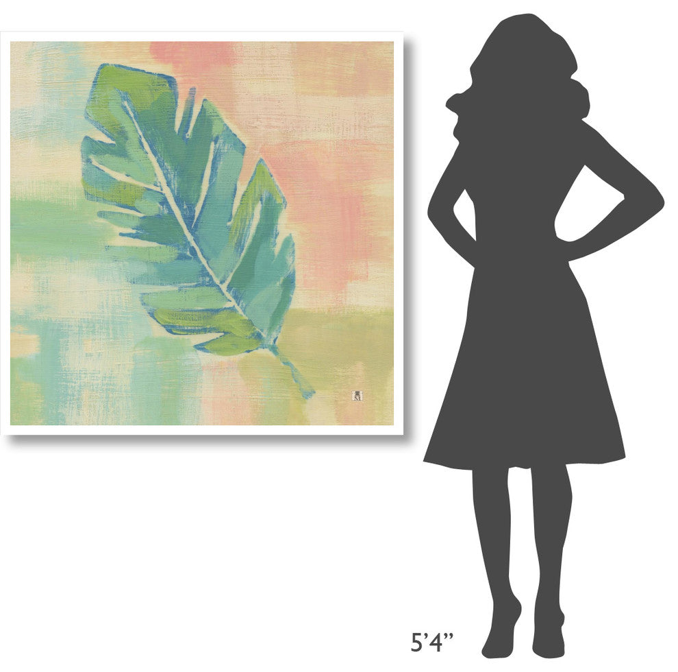 "Beach Cove Leaves III" Digital Paper Print by Studio Mousseau, 42"x42"