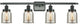 Innovations 916-4W-BK-G58-LED 4-Light Bath Vanity Light, Matte Black