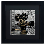 'Movie Camera' Matted Framed Canvas Art by Roderick Stevens
