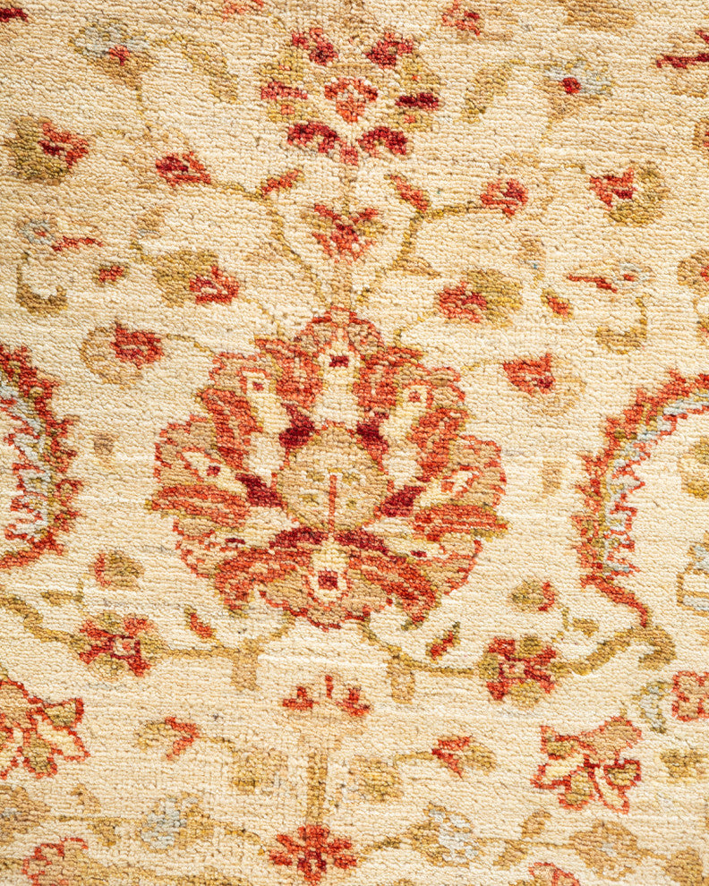 Muse One-of-a-Kind Hand-Knotted Area Rug Ivory, 9'1"x11'5"