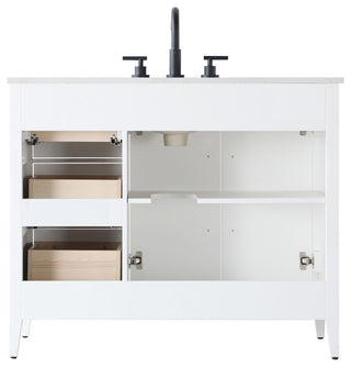 Elegant Lighting VF29342 Millie 42" - Gray