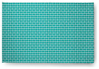 Woven Stitch Soft Chenille Area Rug, Green, 2'x3'