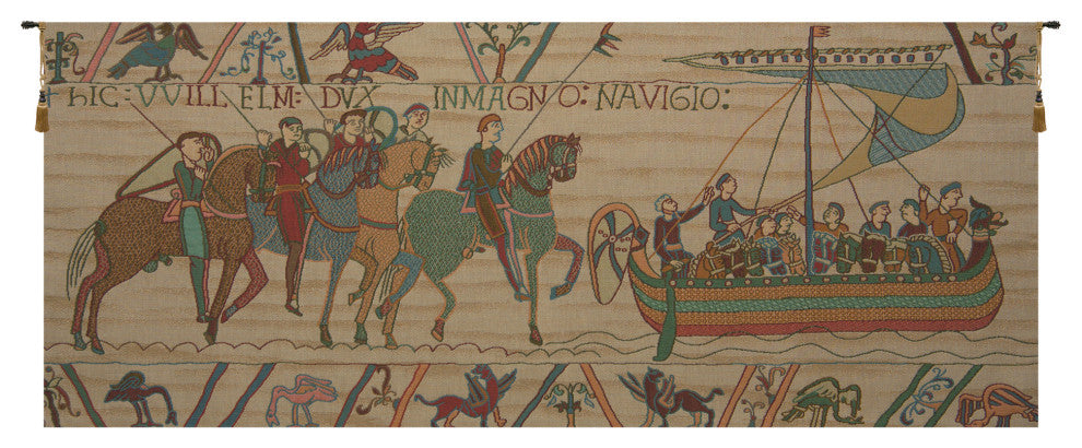 William Embarks Without Border European Tapestry Wall hanging