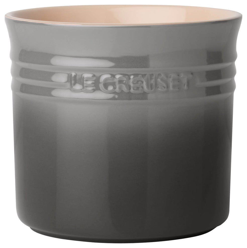 Le Creuset Stoneware Large Utensil Jar, Flint