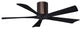Matthews Fan, Irene-5H Ceiling Fan, Brushed Bronze, 52", Matte Black