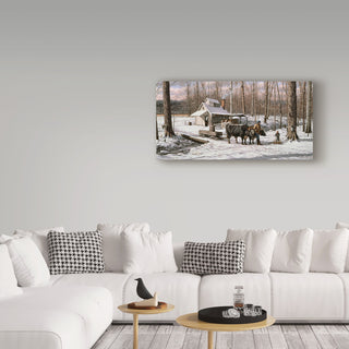 William Breedon 'Sugar Shack' Canvas Art, 19"x10"