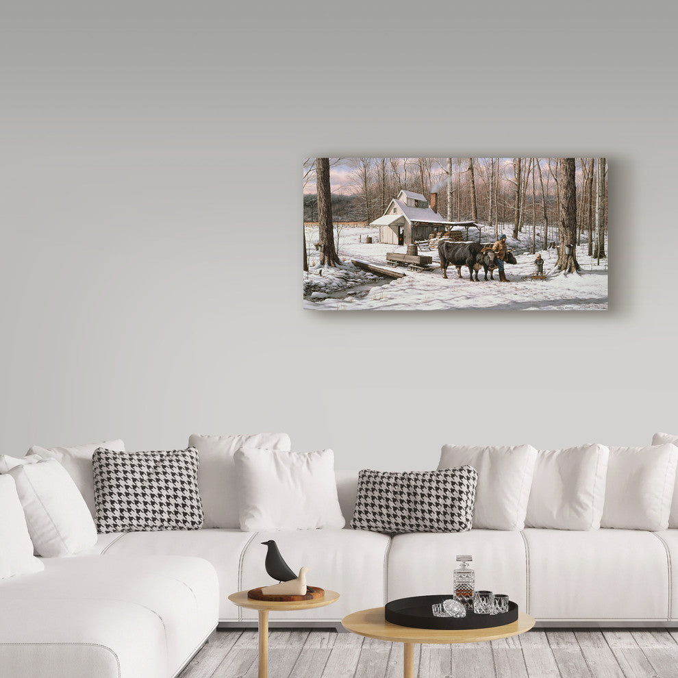 William Breedon 'Sugar Shack' Canvas Art, 19"x10"