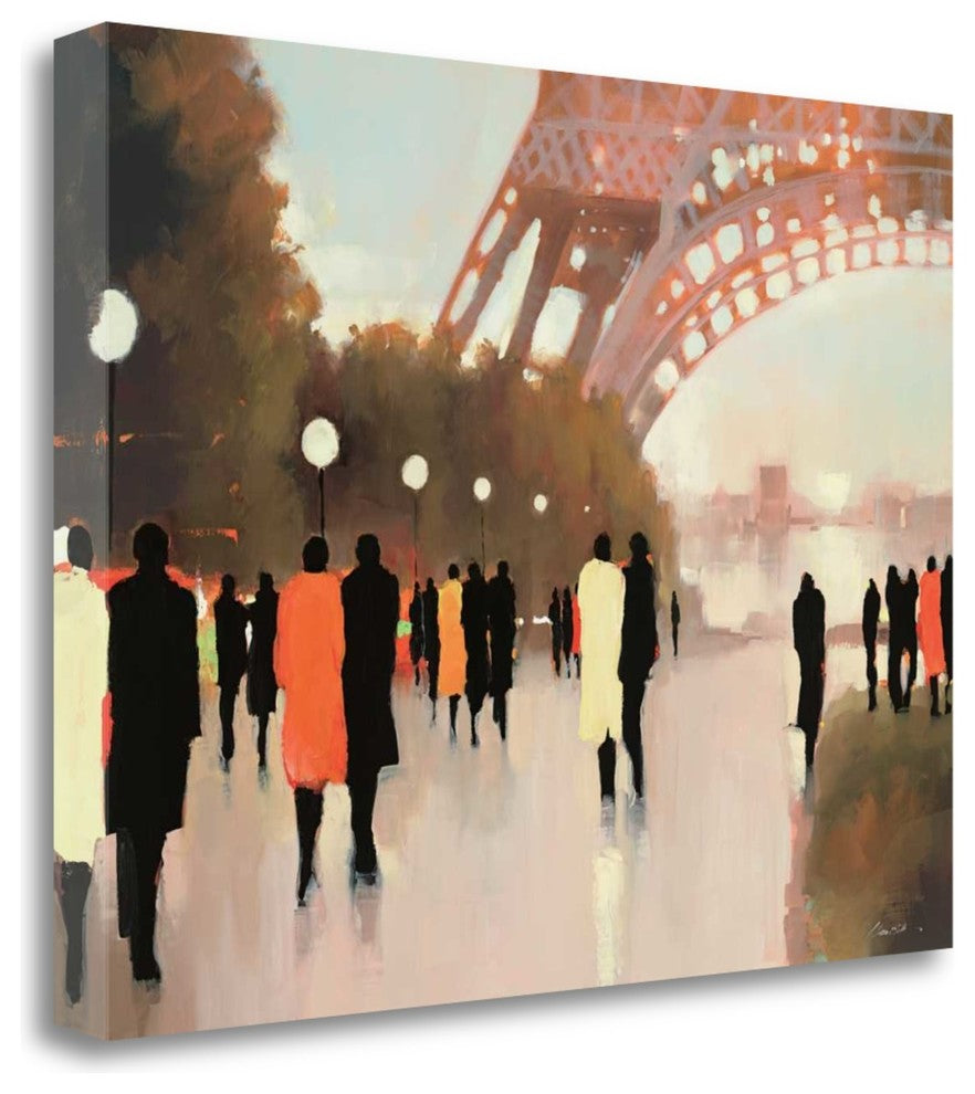 "Paris Remembered" By Lorraine Christie, Giclee Print on Gallery Wrap Canvas