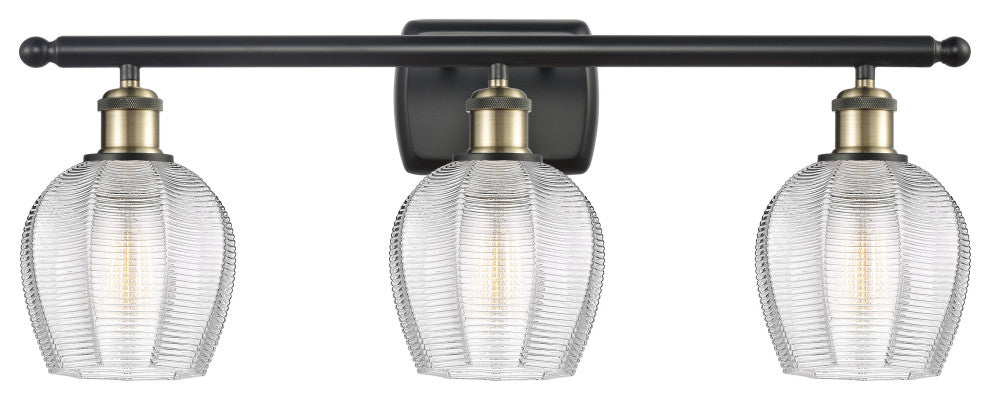 Innovations 516-3W-BAB-G462-6-LED 3 Light Bath Vanity Light, Black Antique Brass