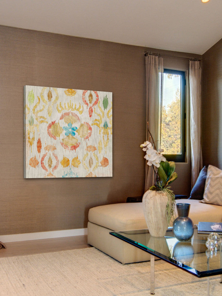 "Baroque" Painting Print on Canvas by Evelia