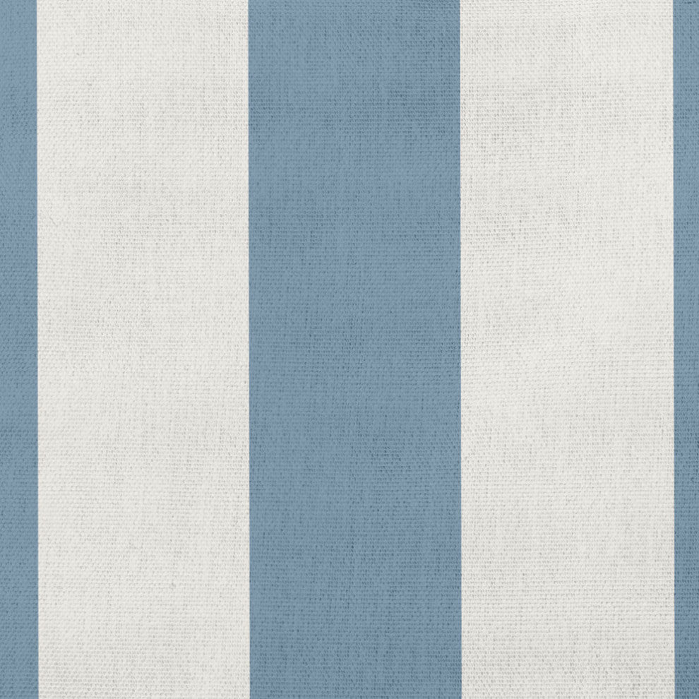 26x26" Graduated Stripe Nautical Decorative Indoor Pillow, Dusty Smoke