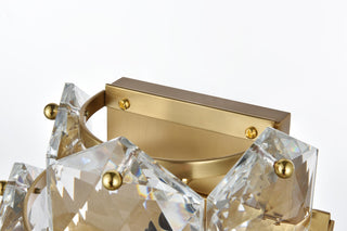 Home Living 18" Wall Sconce, Satin Gold