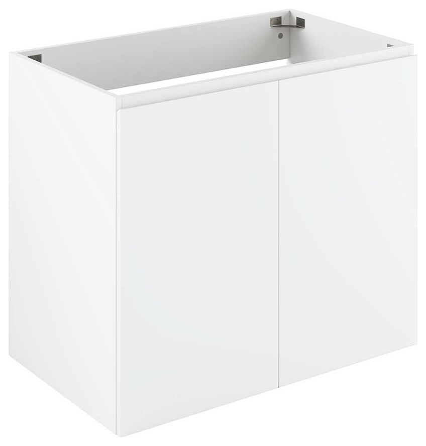 Vitality 30" Wall-Mount Bathroom Vanity, White