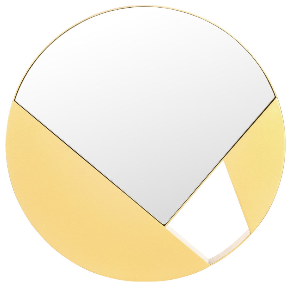 Safavieh Essa 16" Mirror, Gold