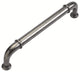 Belwith Hickory 128mm Cottage Black Nickel Vibed Cabinet Pull P3380-BNV Hardware