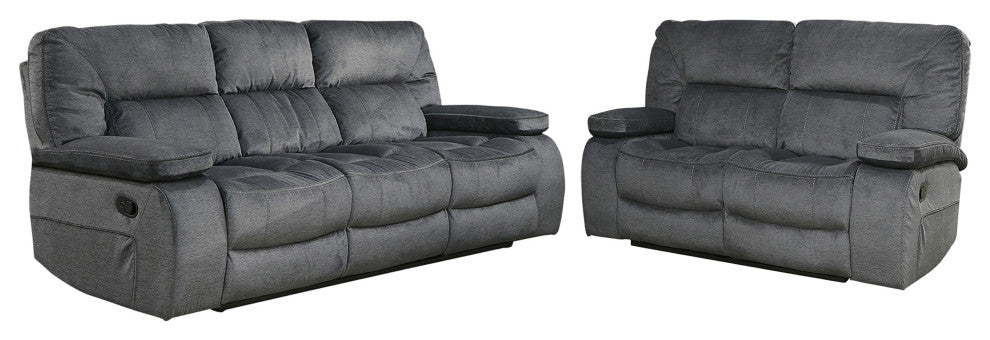 Chapman Kona Manual Reclining Sofa and Loveseat