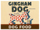 "Gingham Dog" Digital Paper Print by Retrolabel, 46"x35"