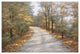 "Walking in Fall" Digital Paper Print by Diane Romanello, 26"x18"