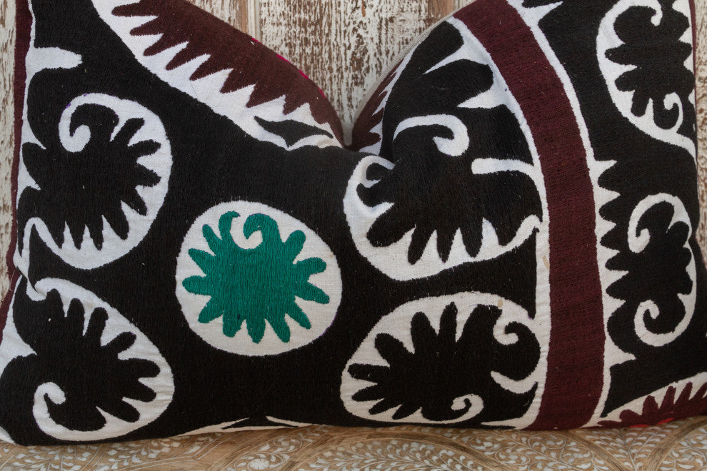 Damina Gul Suzani Lumbar Pillow