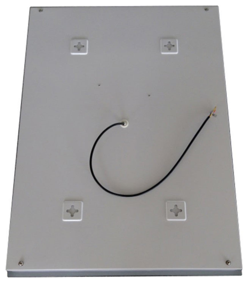 24" Rectangular Led Bordered Illuminated Mirror With Bluetooth Speakers