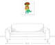 Designs Direct Creative Group Paint Silhouette Lab 24x24 Canvas Wall Art