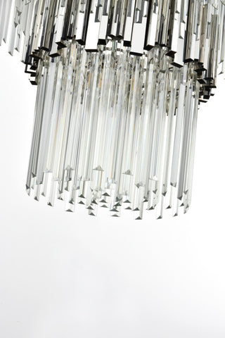 Home Living 59" Chandelier, Chrome