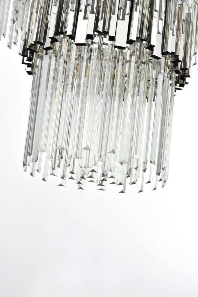 Home Living 59" Chandelier, Chrome