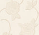 Moments, Baroque Motifs, Flowers And Garlands Cream Wallpaper Roll, Modern