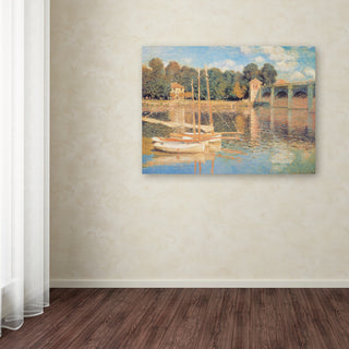 Claude Monet 'Pont Argenteuil' Canvas Art, 32 x 24