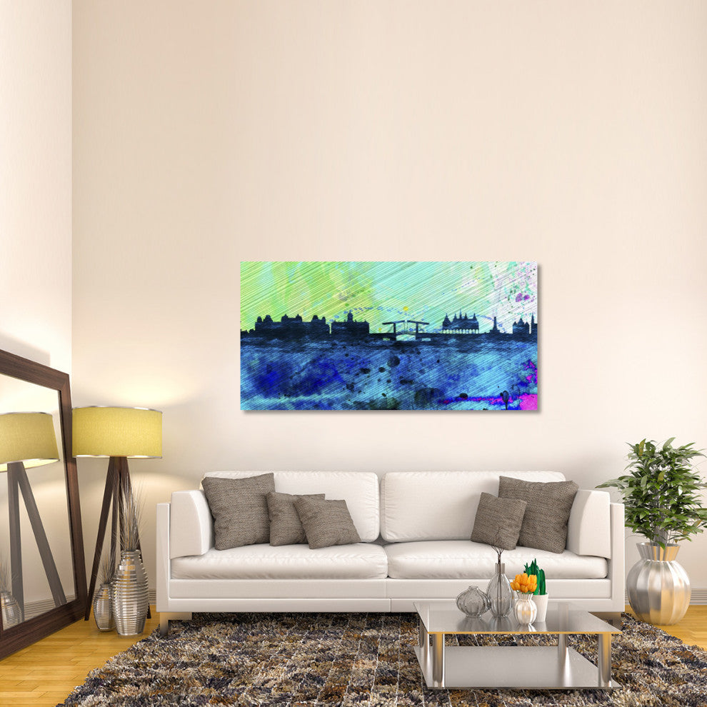 "Amsterdam City Skyline" Fine Art Print
