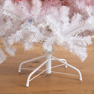 5ft. Pre-Lit Artificial Holiday Red Santa's Hat Christmas Tree