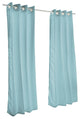 Spectrum Mist Sunbrella Outdoor Curtain With Grommets, 120"hx50"w