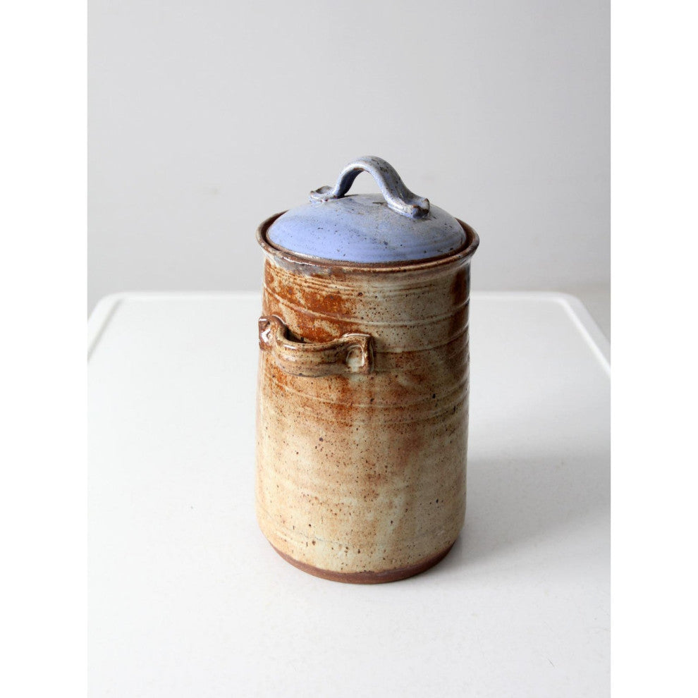 Consigned, Vintage Studio Pottery Jar