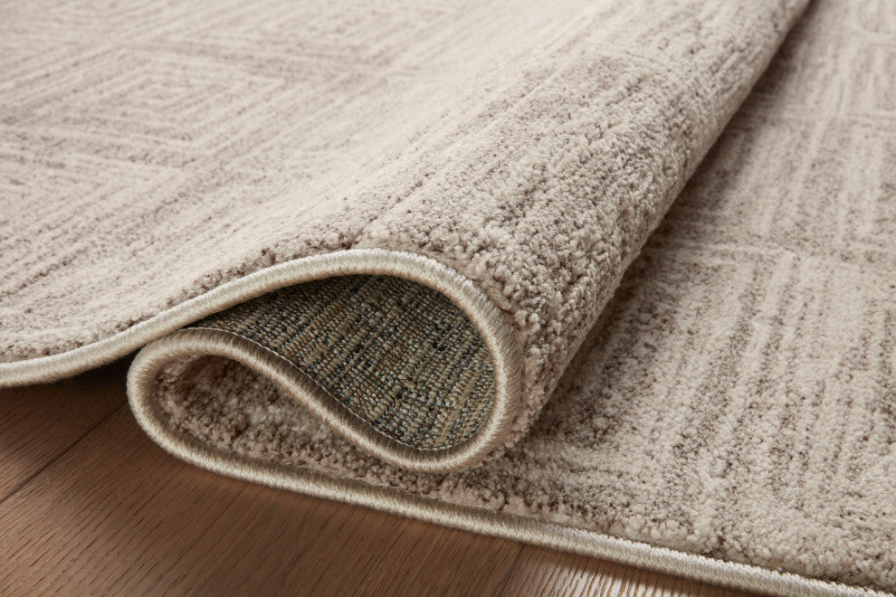 Loloi II Darby Beige / Grey 18" x 18" Sample Rug