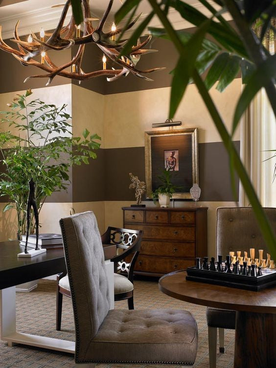 Elk 6 Antler Chandelier