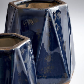 Cyan Design Large Chamos Planter 11049, Blue