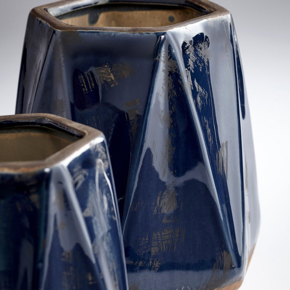 Cyan Design Large Chamos Planter 11049, Blue