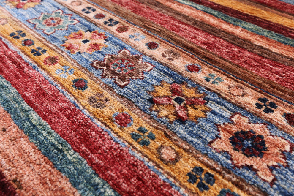 Khorjin Super Kazak Hand Knotted Rug 3' 4" X 5' 0" Q5477