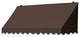 Traditional Awnings in a Box, Brown, 6'