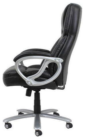 Essentials by OFM ESS-202 Big and Tall Leather Executive Office Chair With Arms