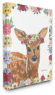 Stupell Ind. Flower Friends Deer Wall Art, 24" X 30", Canvas