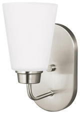 Kerrville 1-Light Wall/Bath Sconce, Brushed Nickel