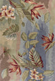 HomeRoots 8' x 10' 6" Polyester Blue or Sage Area Rug