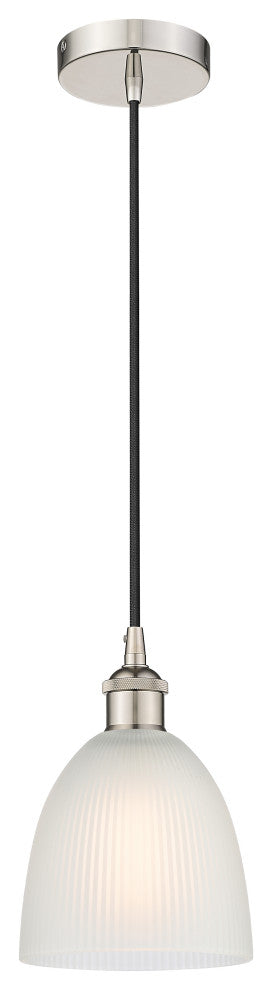 Innovations 616-1P-PN-G381-LED 1-Light Mini Pendant, Polished Nickel