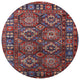 Ahgly Company Indoor Round Mid-Century Modern Area Rugs, 8' Round