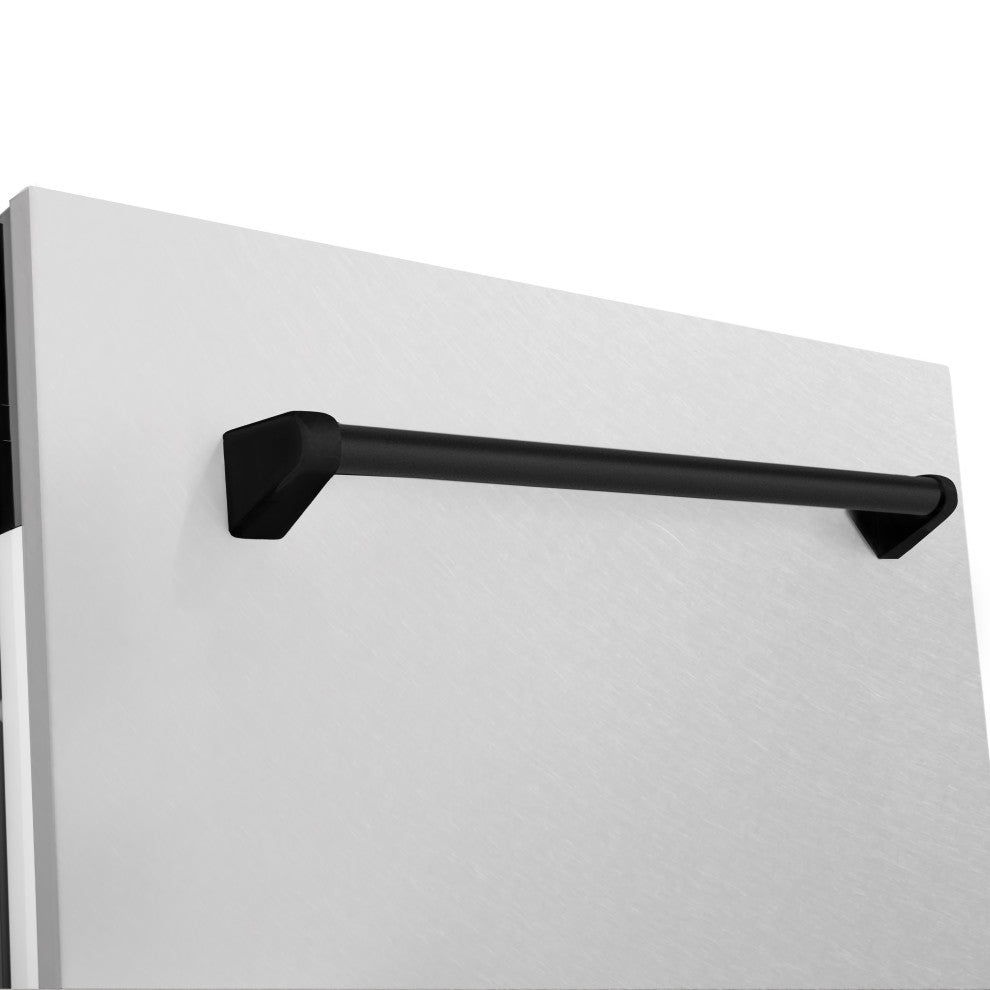 ZLINE 24" Tall Tub Dishwasher, DuraSnow Stainless Steel DWVZ-SN-24-MB