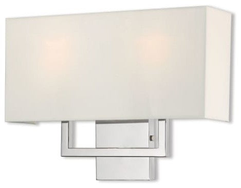Livex Lighting Pierson Light ADA Wall Sconce, Polished Chrome