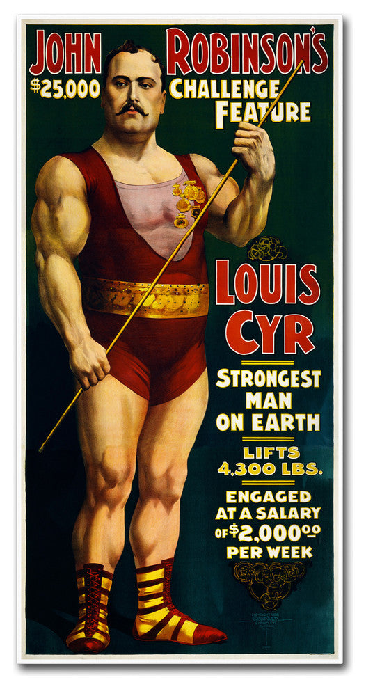 Vintage Lavoie '1898-Circus' Canvas Art, 24" x 47"